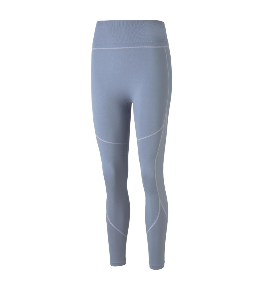 Calça legging sem costura Puma Formknit azul