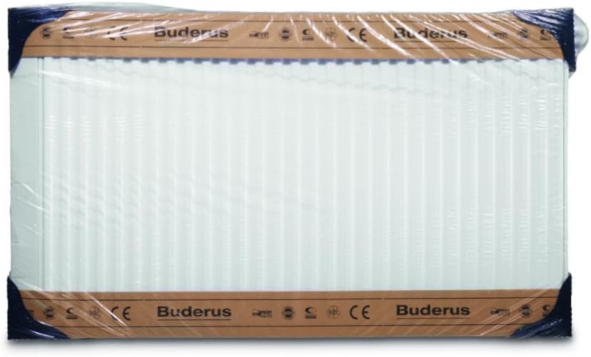 Buderus Logatrend Ventil-Flachheizkörper VC-Profil Typ 22 BH 600 vers. Längen + Halter (BL: 2000 mm)