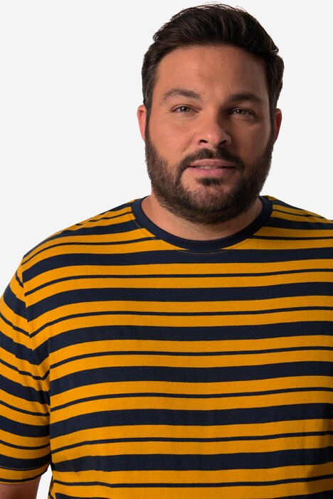 John F. Gee T-Shirt, Halbarm, Ringel, bis 8 XL