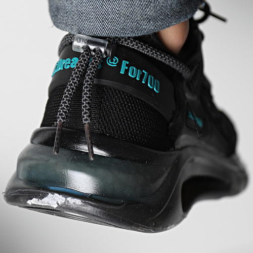 Baskets Noir Bleu