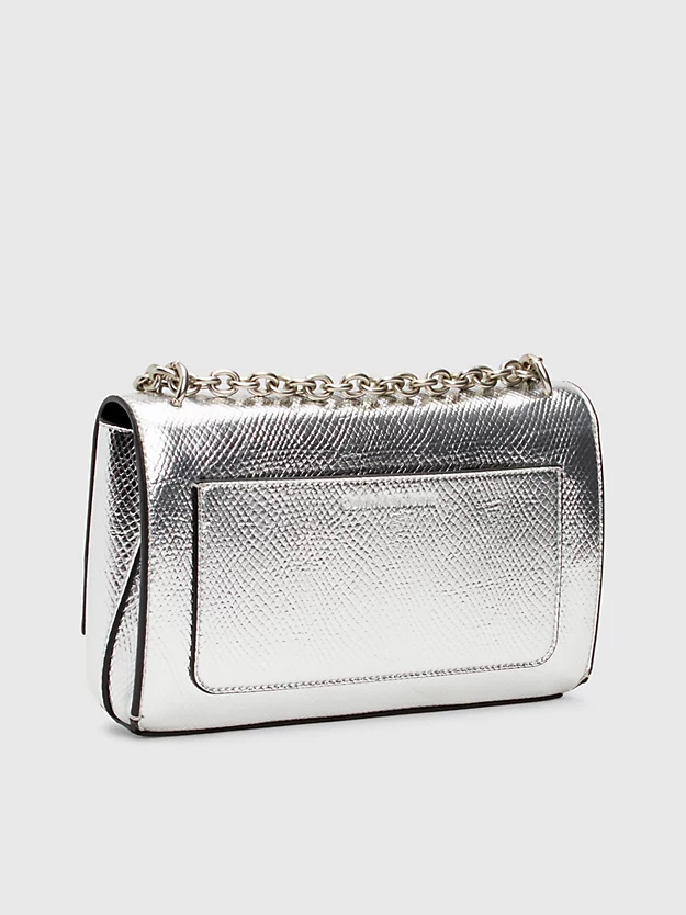 Bolsa de ombro conversível em píton