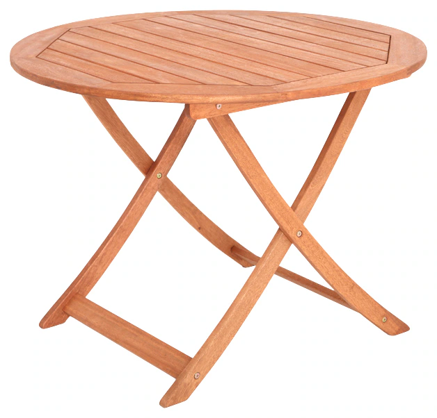 MERXX Gartentisch Ø 100 cm, Höhe: 75 cm, klappbar
