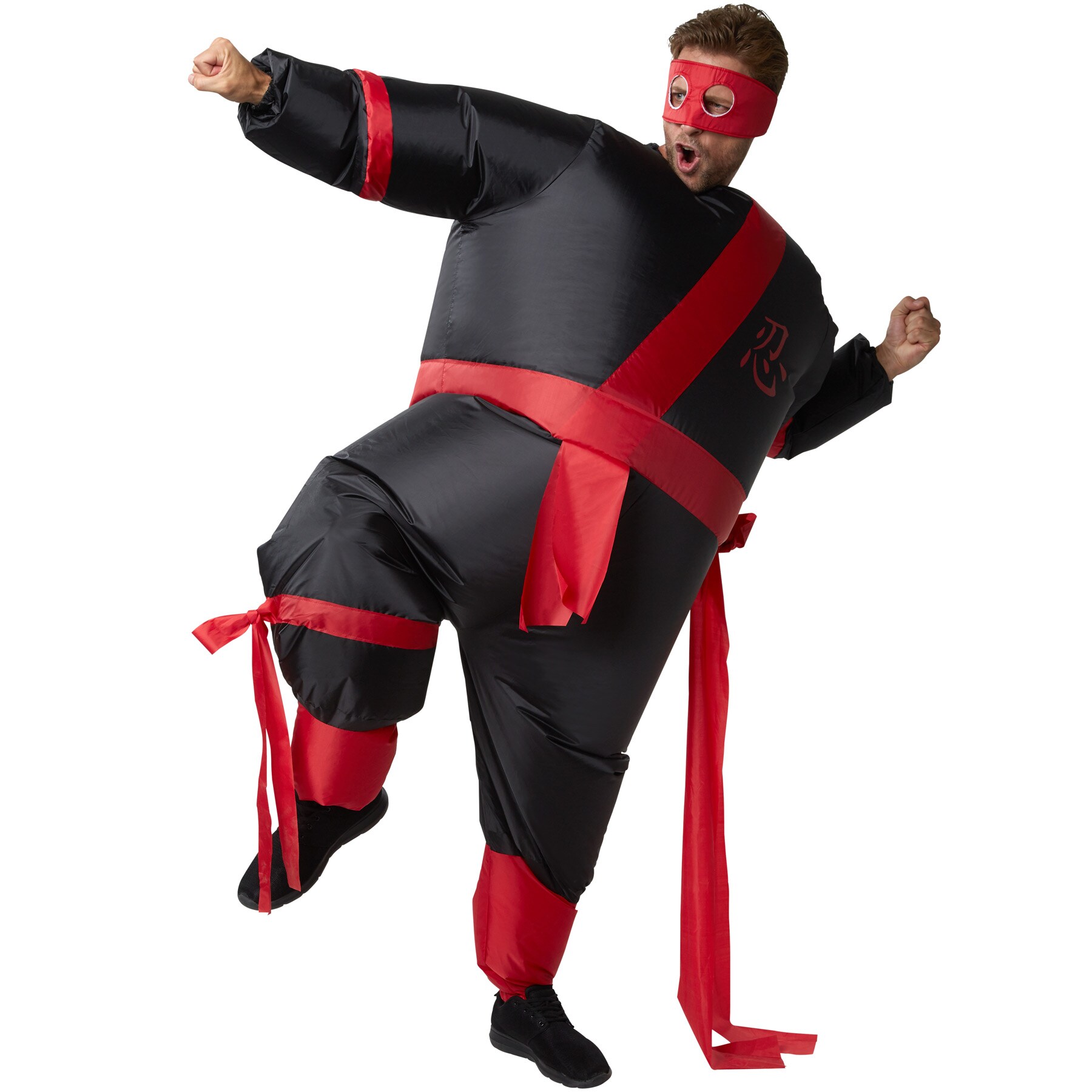 tectake® Aufblasbares Kostüm Ninja