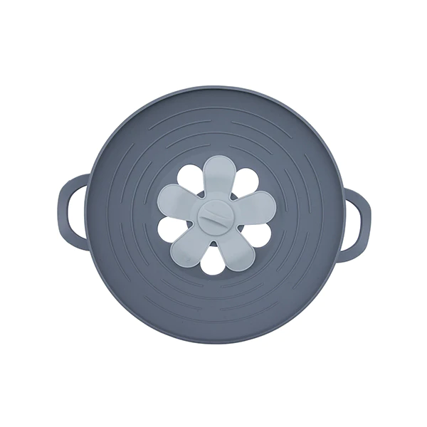 Couvercle anti-débordement silicone gris 26 cm Dotz