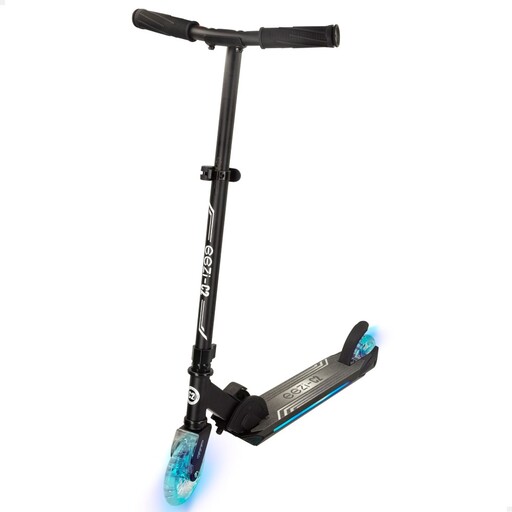 Patinete dobrável Eezi de 2 rodas com luzes personalizáveis