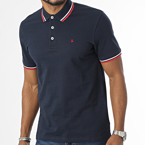 Polo Manches Courtes Paulos Bleu Marine
