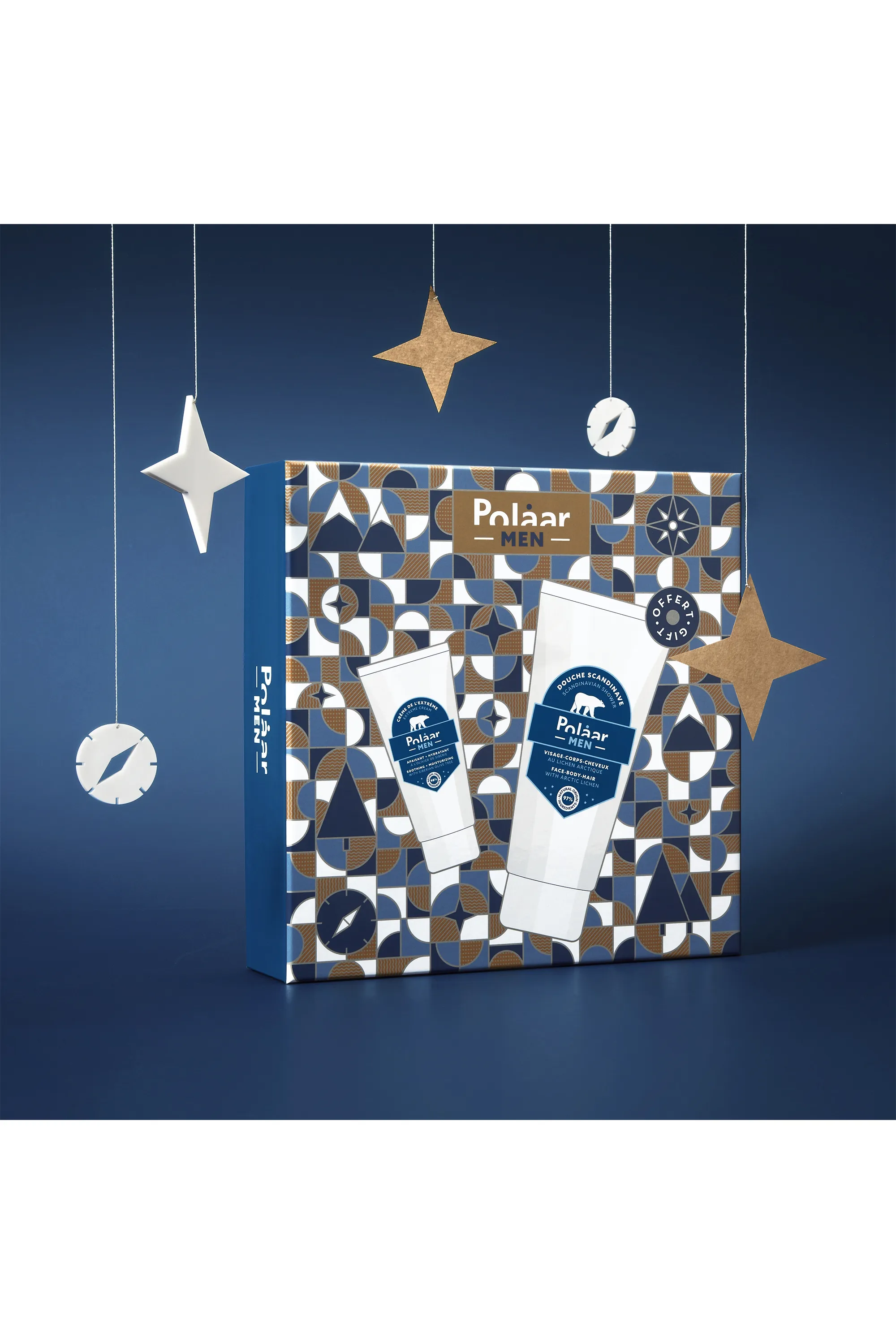 Polaar Coffret crème Polaar Men + gel douche OFFERT