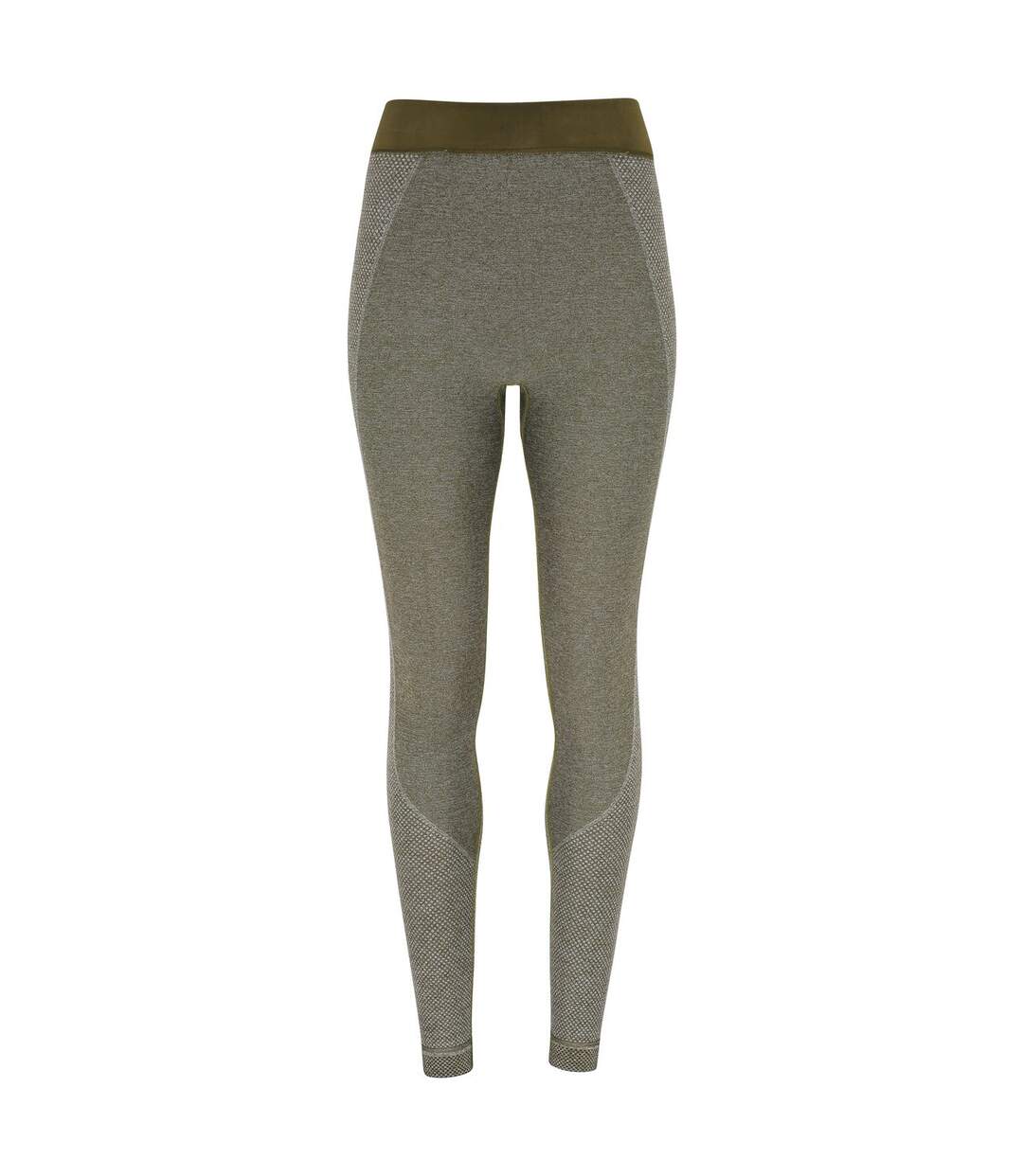 Legging pour femme multi-sports coupe 3D sans coutures - TR212 - vert olive