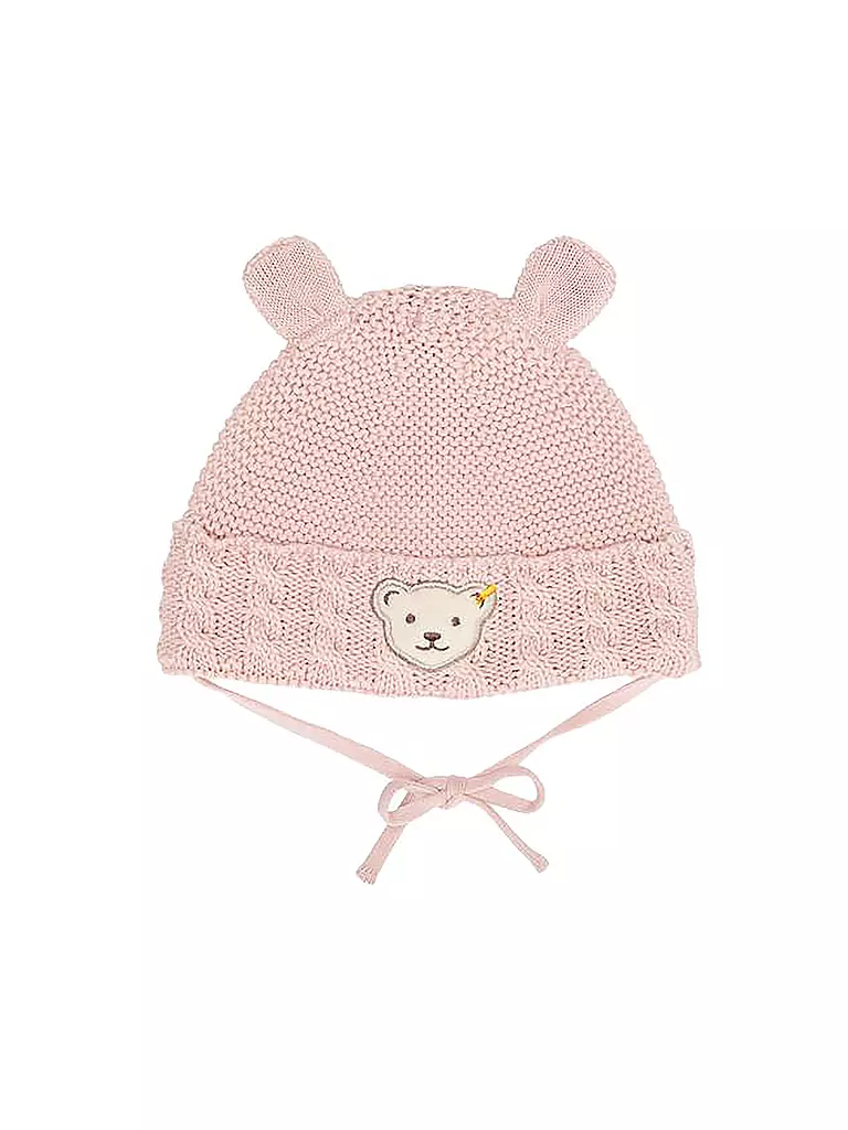 STEIFF Baby Mütze - Haube  rosa