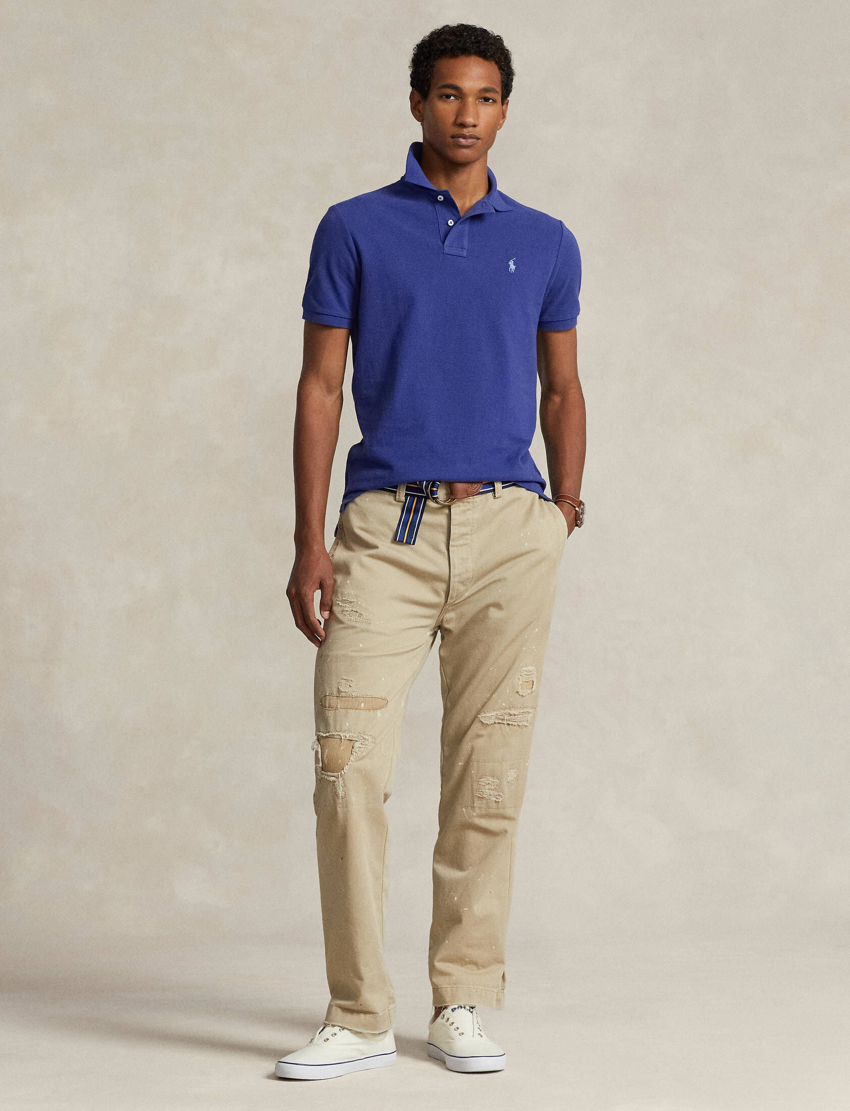 Polo Ralph Lauren| Herren Poloshirt Custom Slim Fit Kurzarm