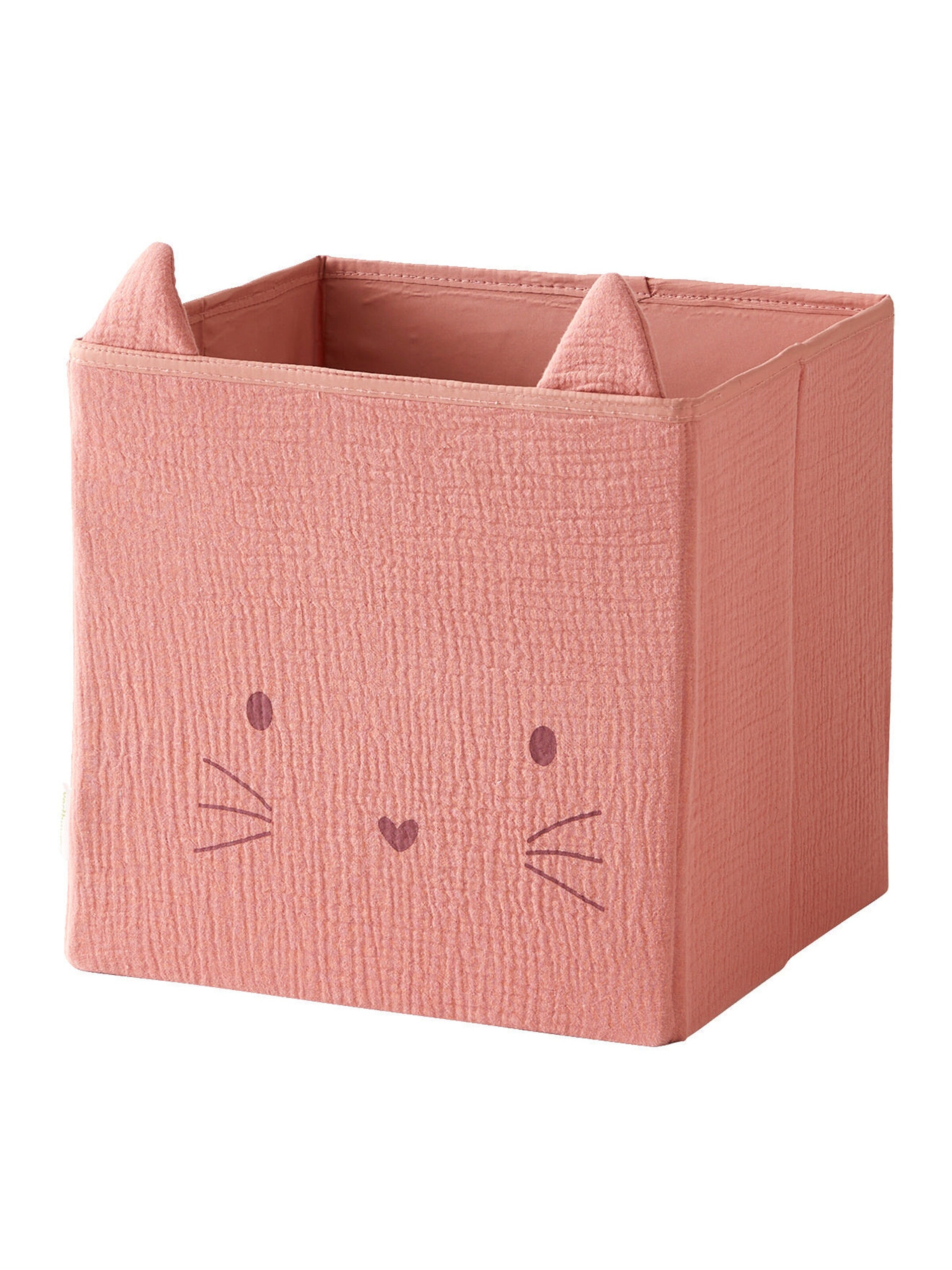 Vertbaudet 2er-Set Kinderzimmer Aufbewahrungsboxen pack rosa