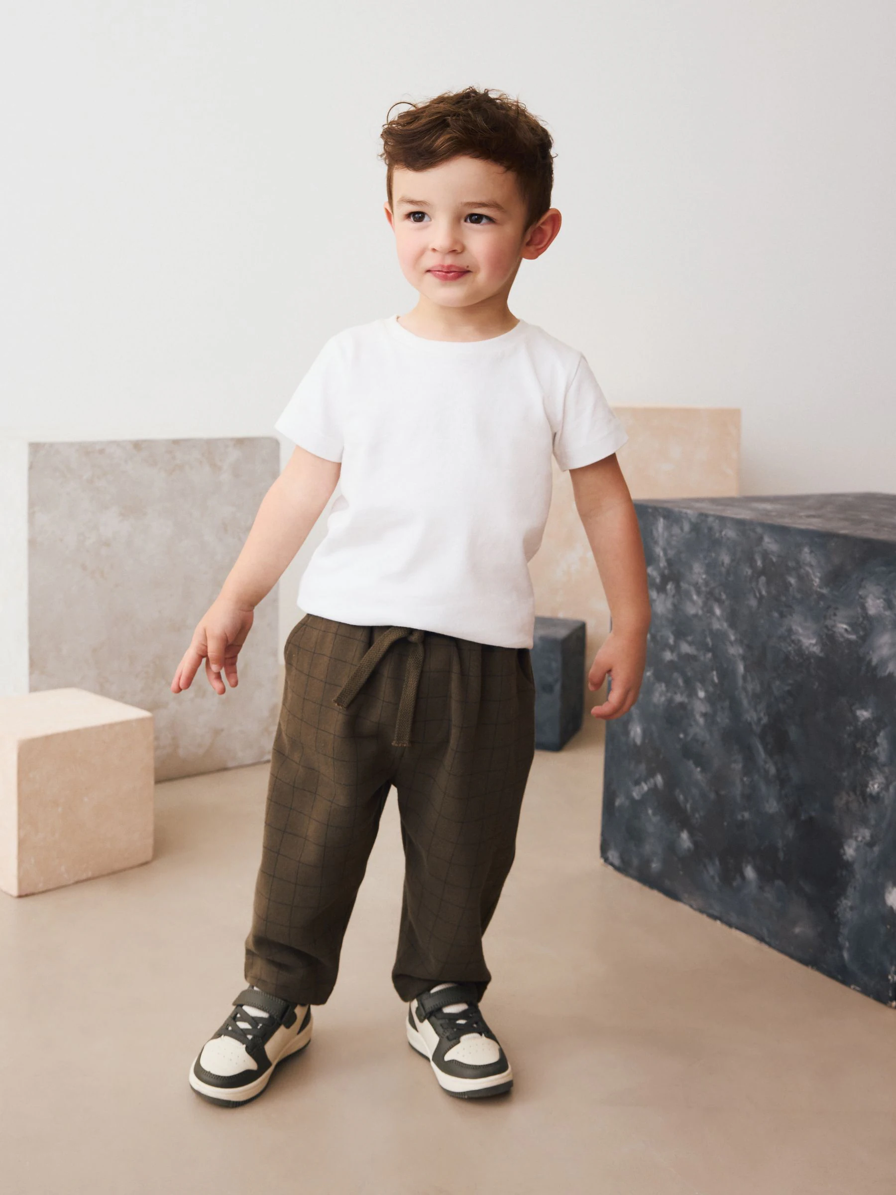 Kakigroen - Wide Leg Jersey Joggers (3mths-7yrs)