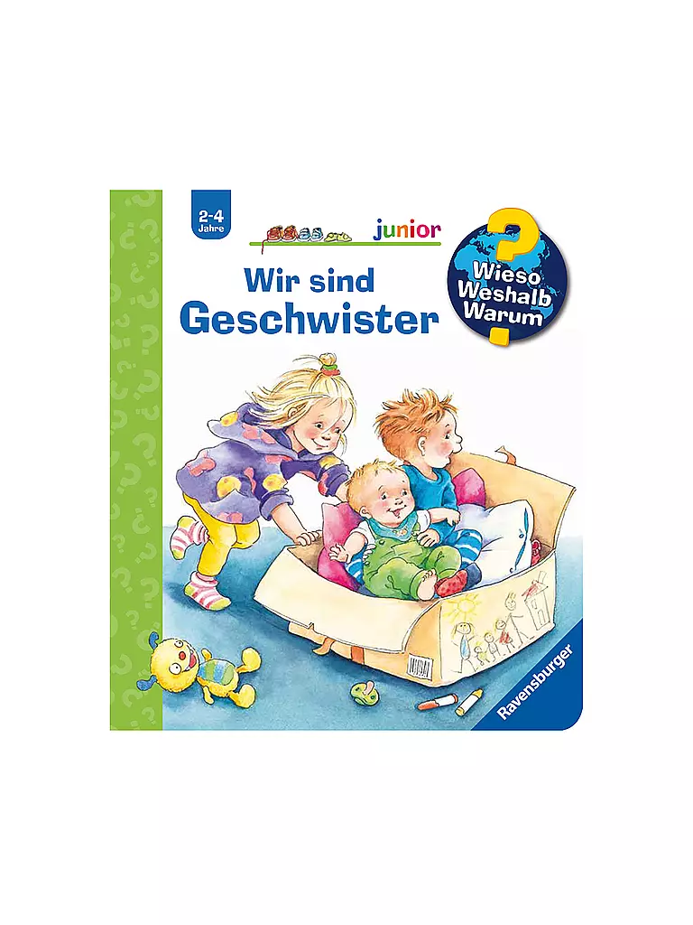 RAVENSBURGER Buch - Wieso Weshalb Warum Junior - Wir sind Geschwister  Band 29 keine Farbe