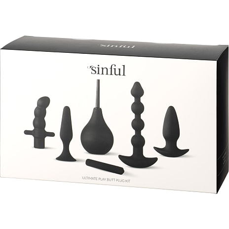 Sinful Ultimate Play butt plug sæt