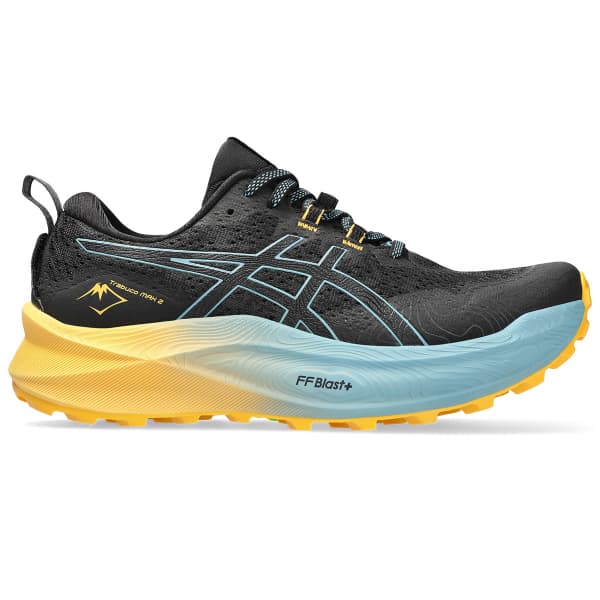 Chaussure trail ASICS TRABUCO MAX 2 BLACK/GRIS BLUE