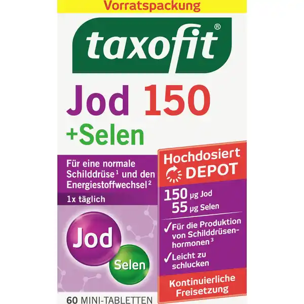 Jod + Selen Depot Tabletten