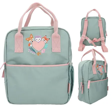 Depesche Princess Mimi Rucksack Grün WILD FOREST