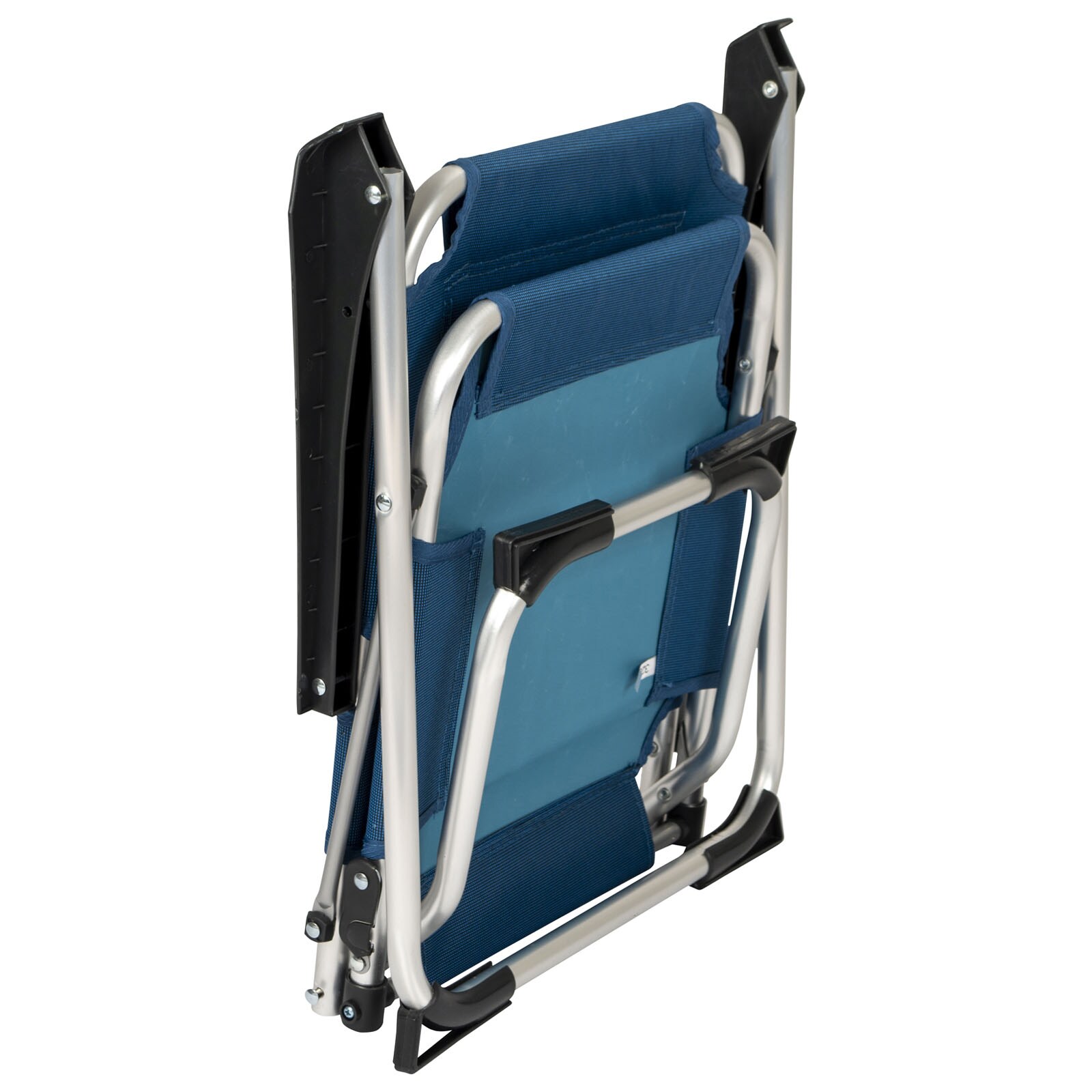 BO-CAMP Kinder Stuhl Copa Rio Camping Klappstuhl Strand Garten Angel Faltbar Alu Farbe: blau