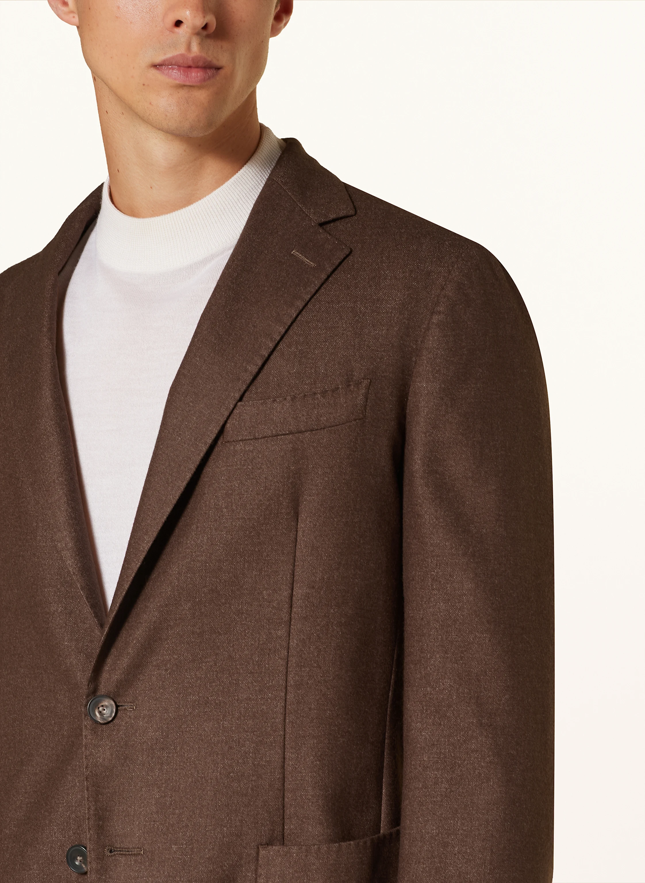 SANTANIELLO Flanellsakko Slim Fit