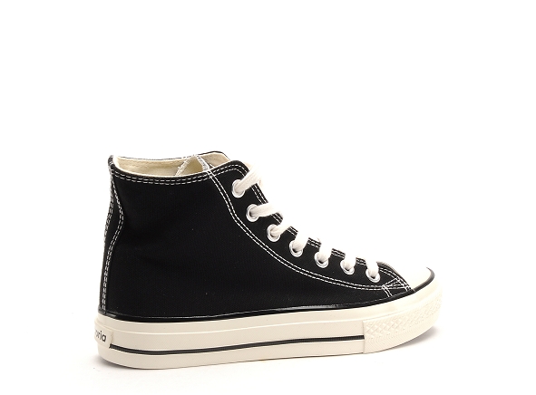 Victoria boots bottine femme 1057101 tribu brillo botin lona noir