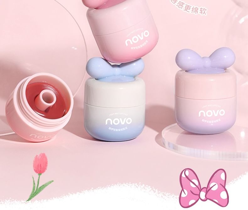 NOVO - Bow Design Matte Lip Cream - 4 kleuren