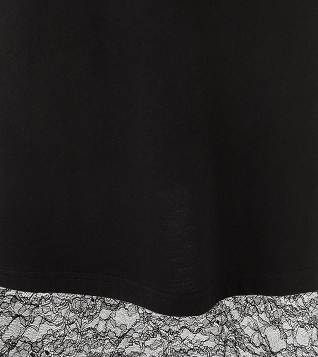 Aniston CASUAL Maxikleid mit raffinierter Spitze am Saum - NEUE KOLLEKTION