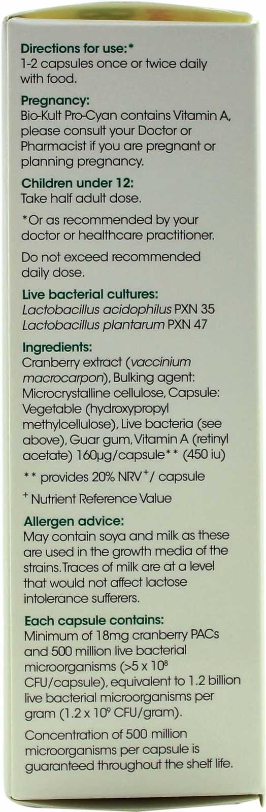 Bio-Kult Bio-Kult Pro Ciano 45 Cápsulas