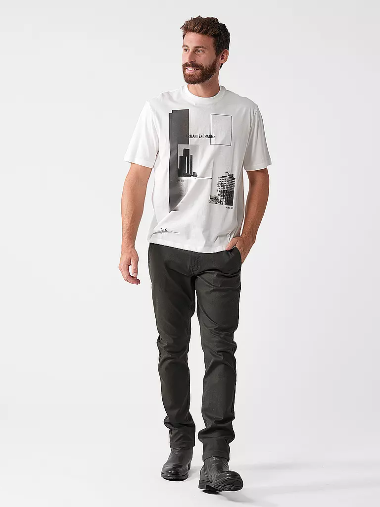 ARMANI EXCHANGE T-Shirt  creme