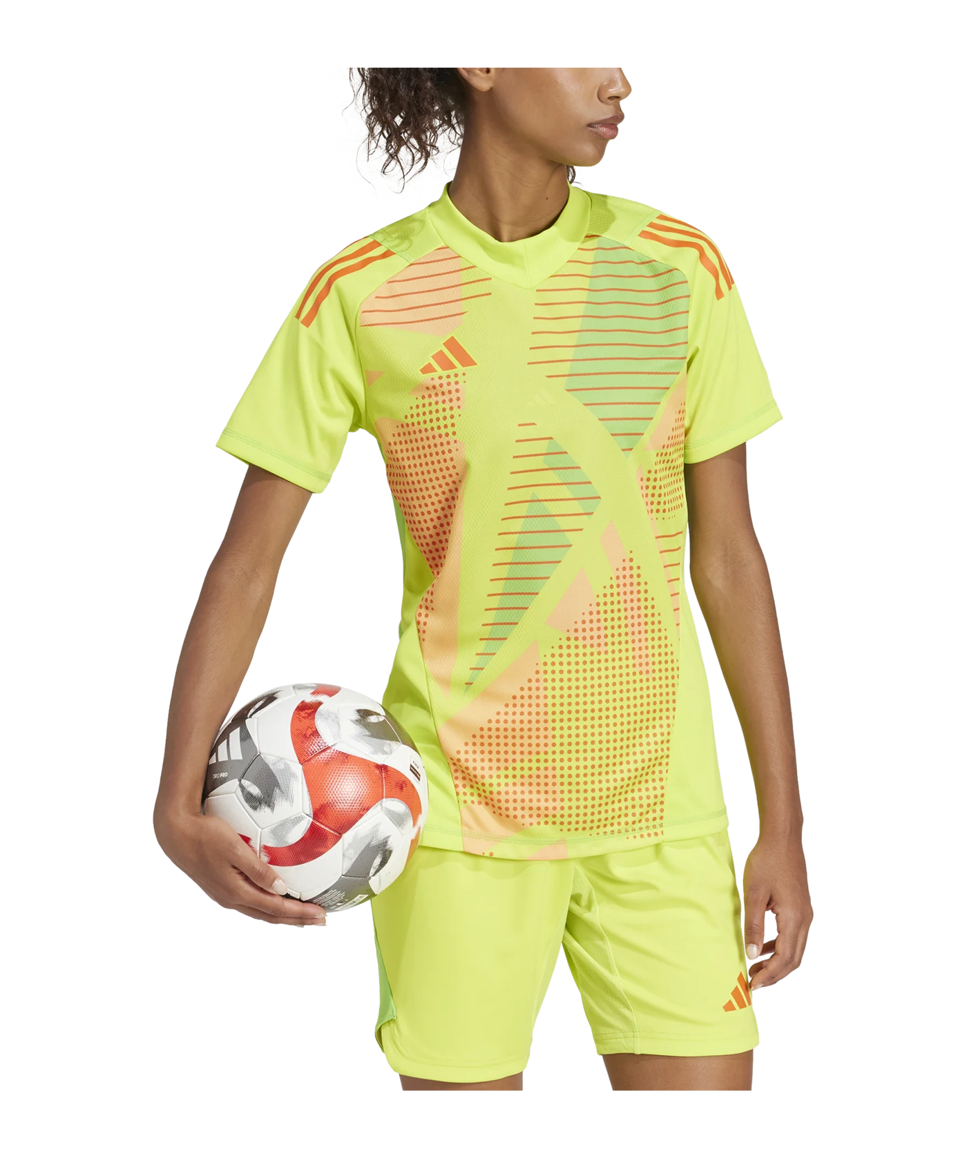 adidas Tiro 24 Pro Torwarttrikot Damen Gelb