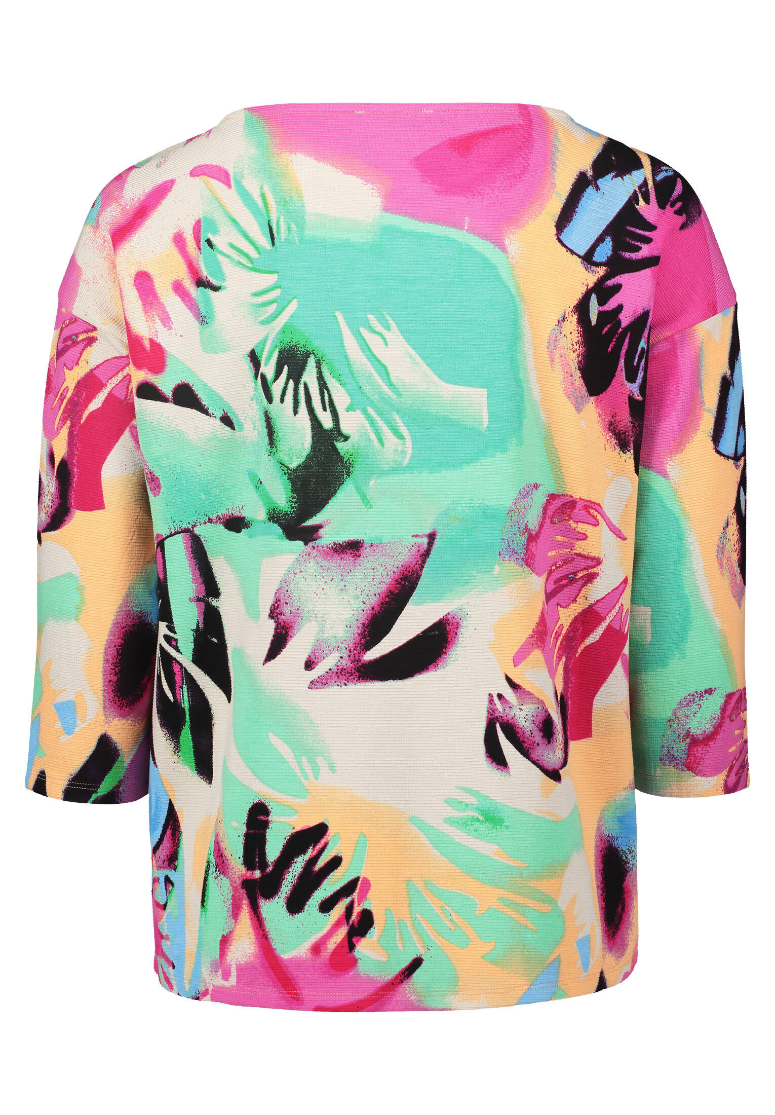 Betty Barclay| Damen Sweatshirt mit Rippenstruktur