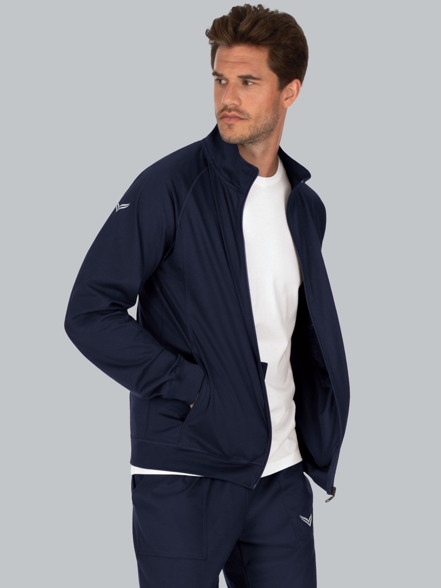 Raglanjacke Navy