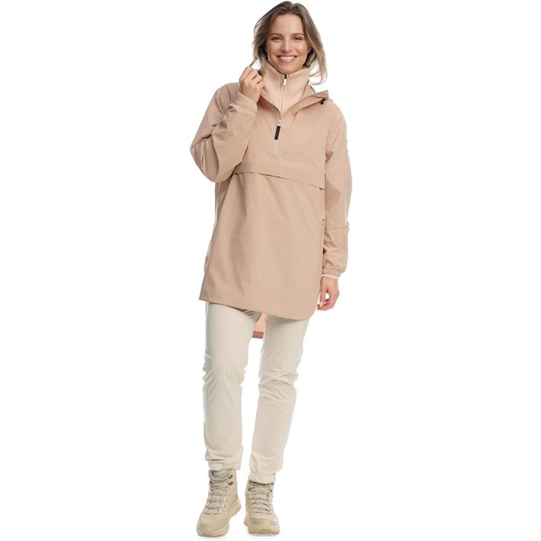 Twentyfour Mode Packable Anorak W Dark Beige