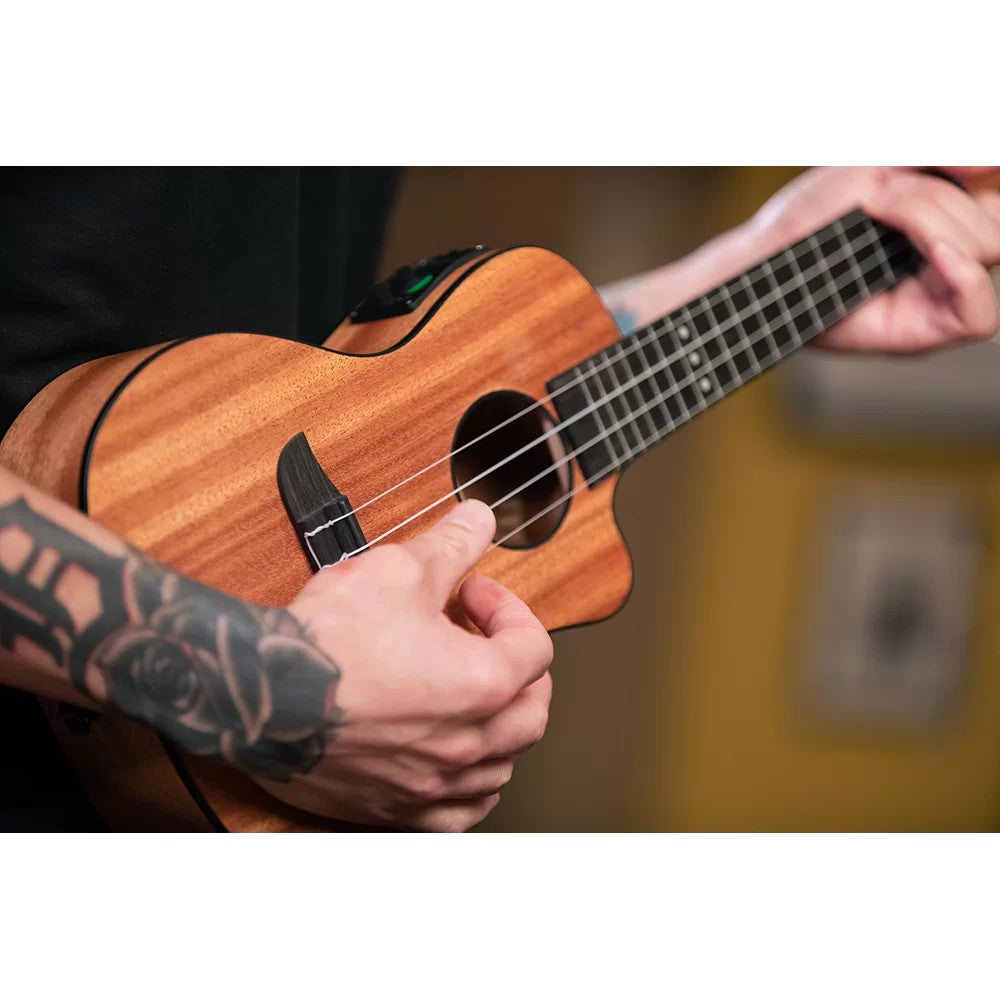 Ortega RUHZ-CE-MM Horizon Series Concert Ukulele Natural elektrisch-akoestische concert ukelele