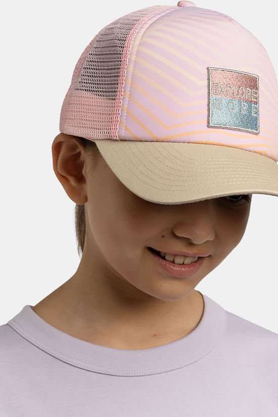Buff Buff Trucker Cap Katsy Orchid Pet Junior