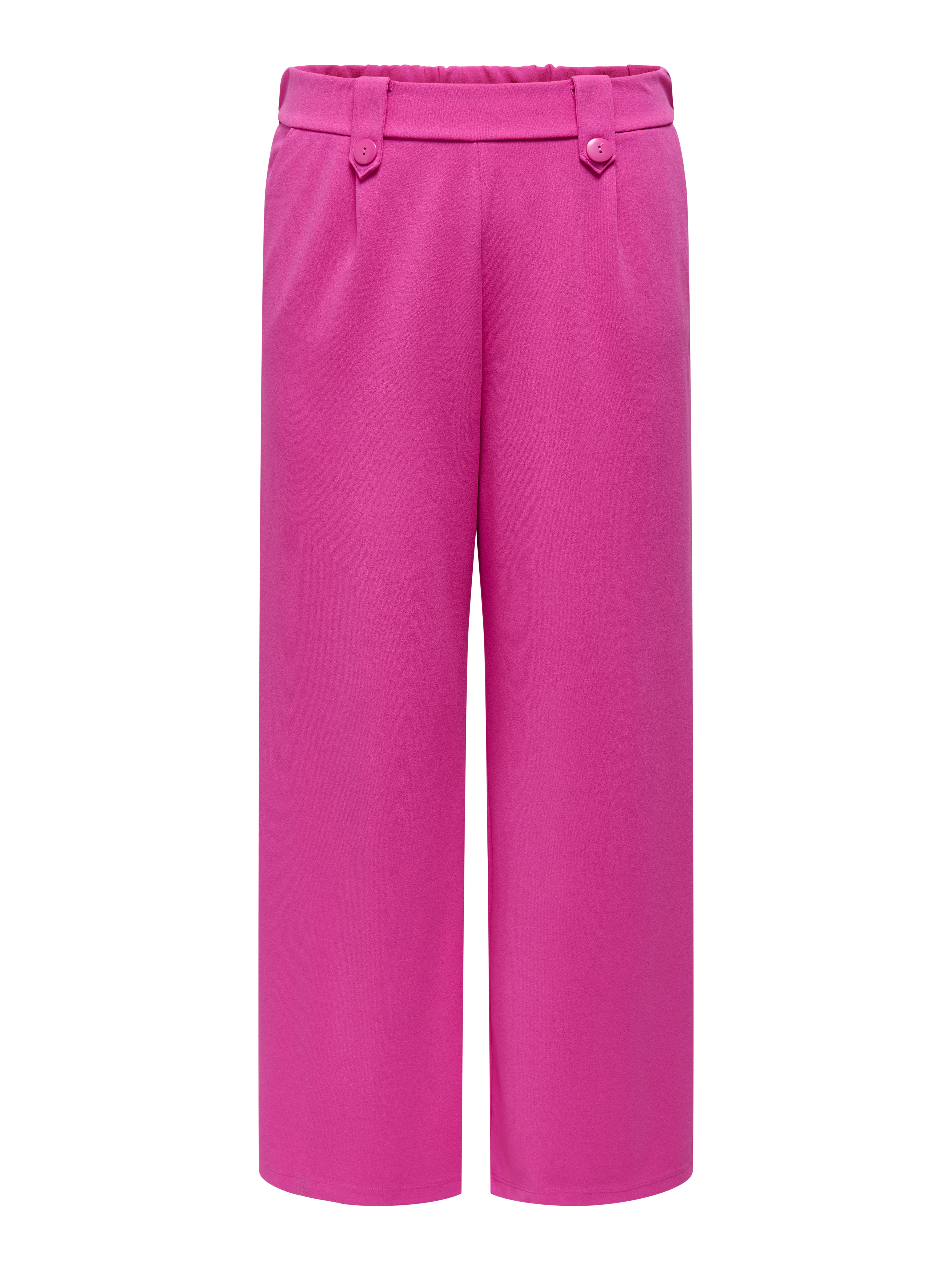 CARSANIA Normal geschnitten Hose mit weitem Beinschnitt Raspberry Rose