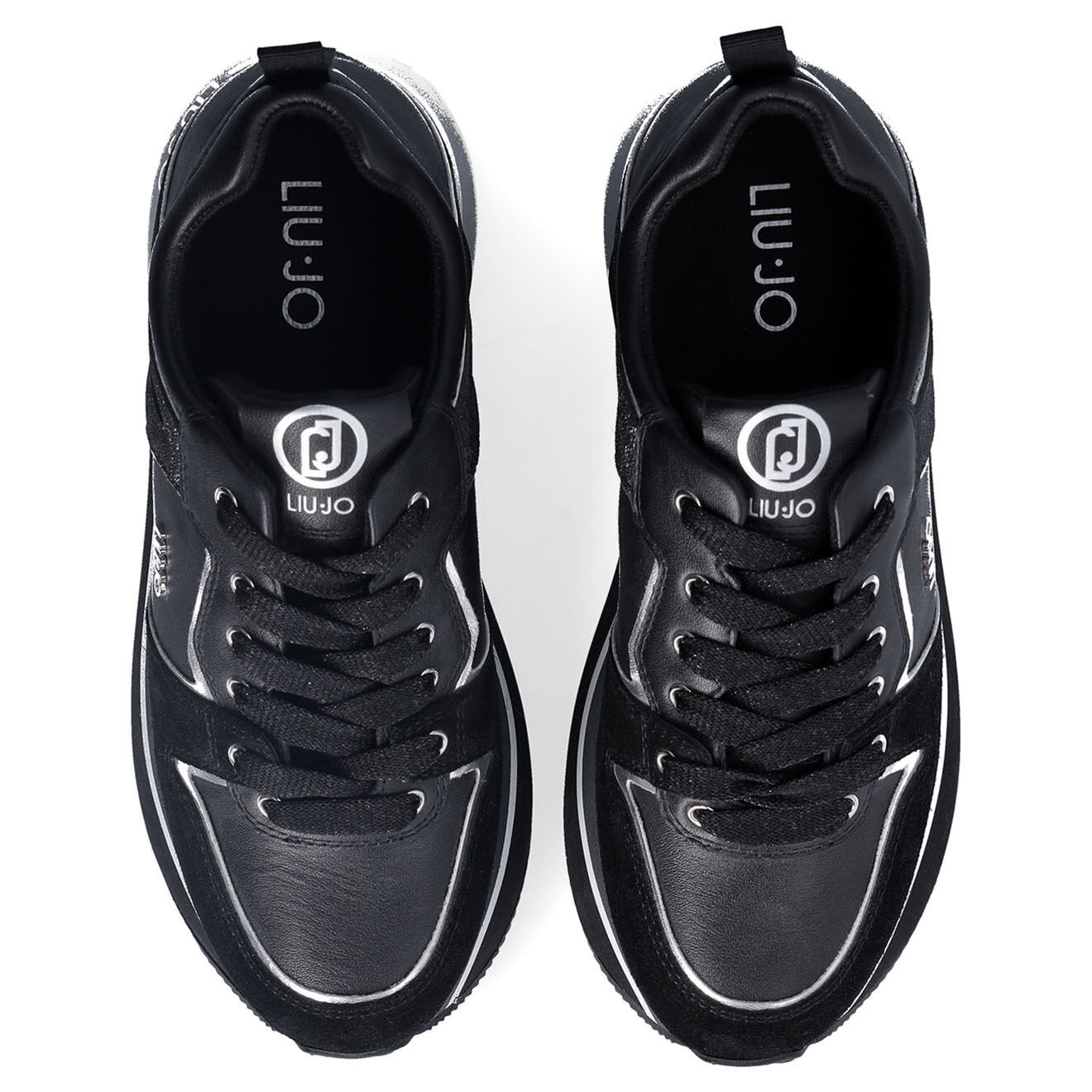 Liu-Jo Sneakers en Velours de cuir Iris noires