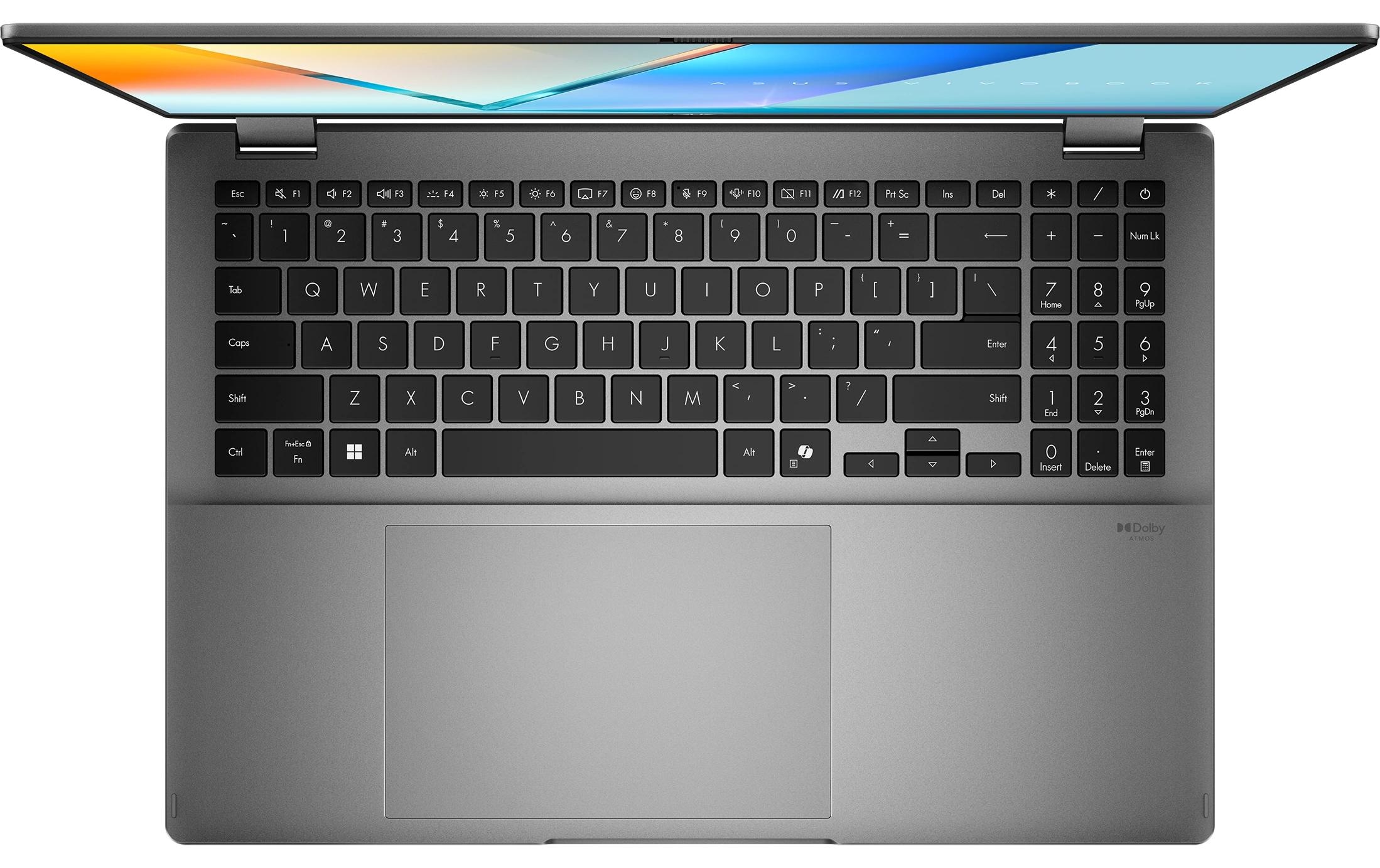 Asus Notebook »Vivobook 16 Flip TP3607AA-SI009W Copilot+ PC« / 16 ″ Intel Core Ultra 9 1.000 GB SSD Integrierte NPU (Neural Processing Unit)