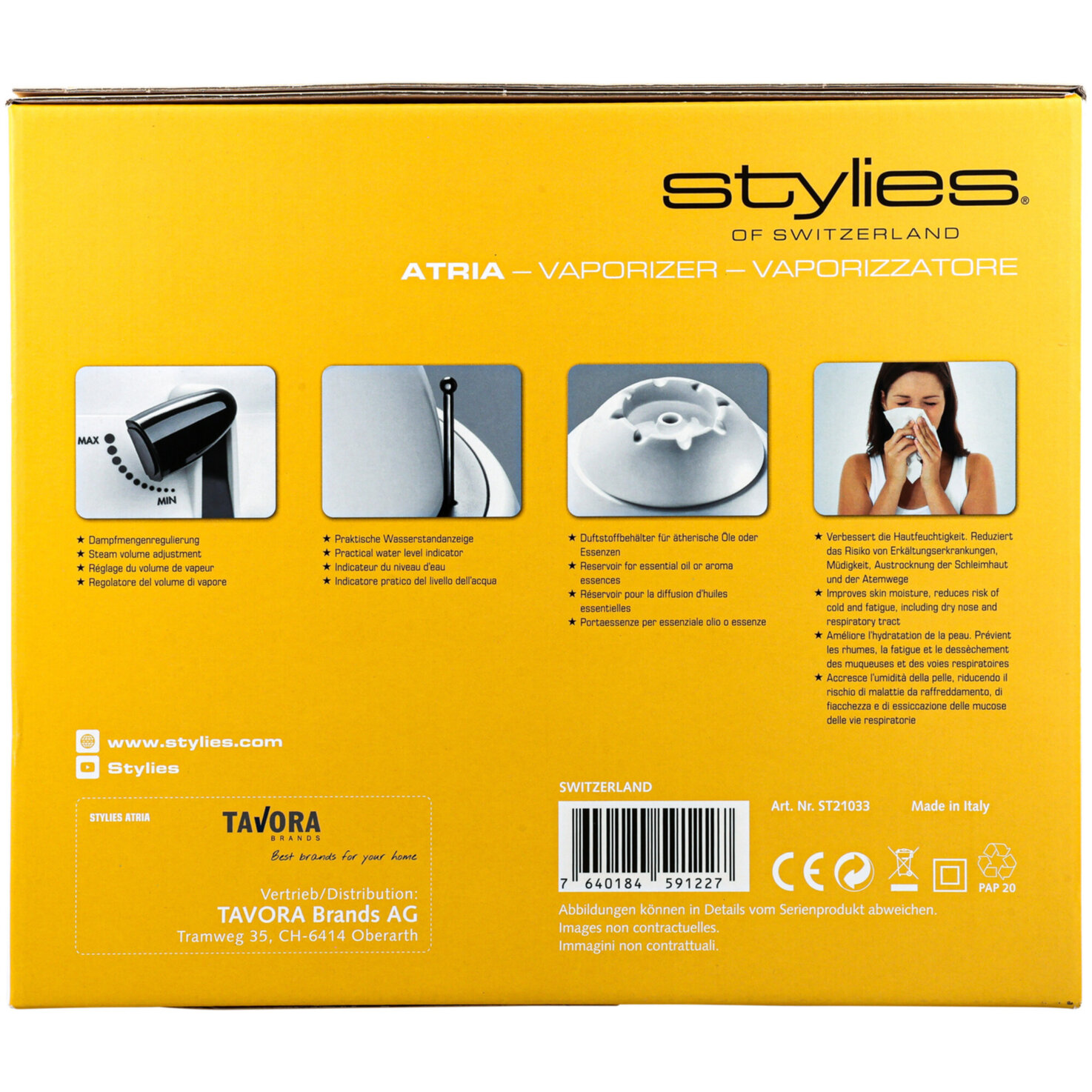 Stylies Verdampfer Atria
