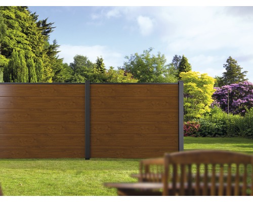 Hoofdelement GroJa BasicLine insteeksysteem zonder palen 180 x 180 cm Golden Oak