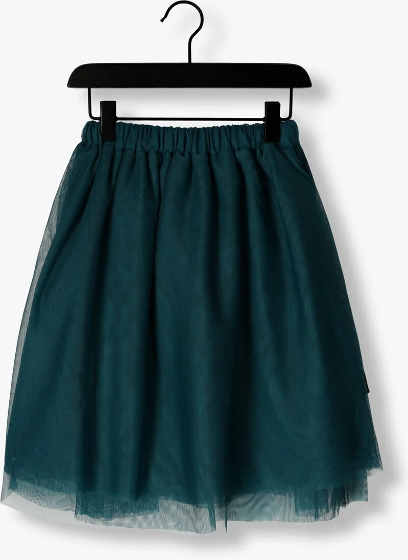 DAILY BRAT blauwe daily brat pliss&eacute; rok prancing tulle skirt azul
