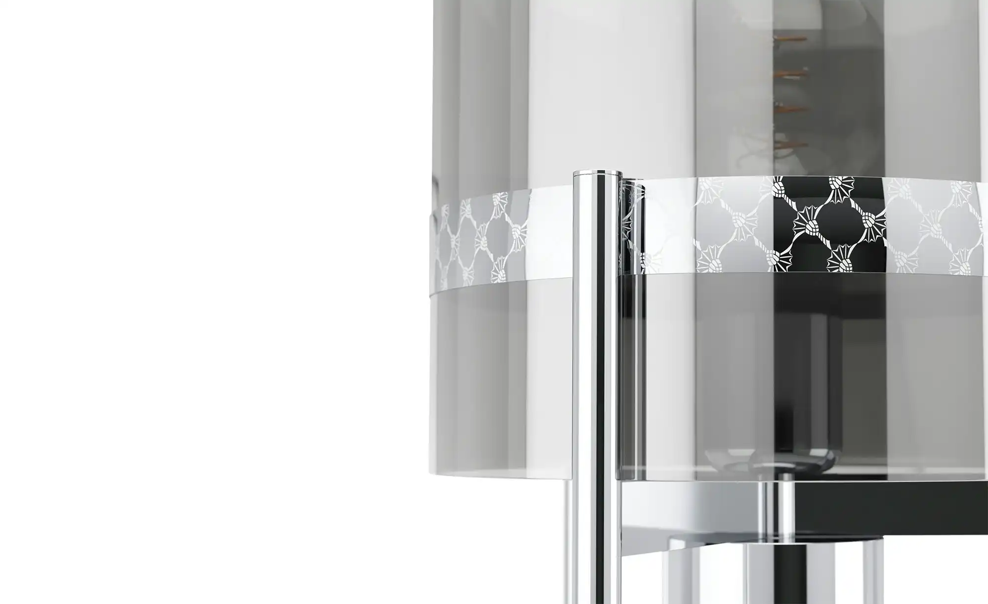 JOOP! Tischleuchte Round Lights Chrome