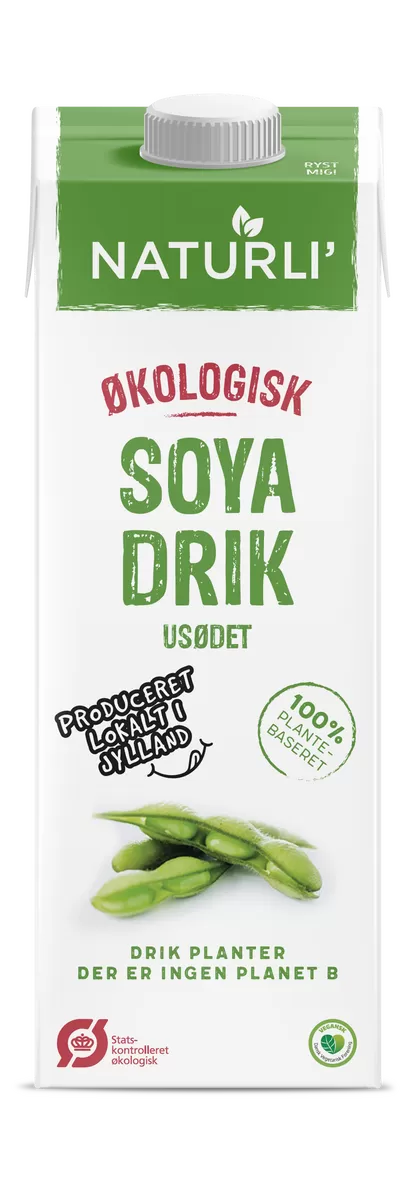 Naturli' Soyadrik Ø, usødet - 1 liter