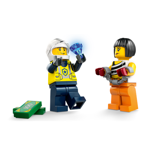 LEGO City Biljagt Med Politi Og Muskelbil - 60415