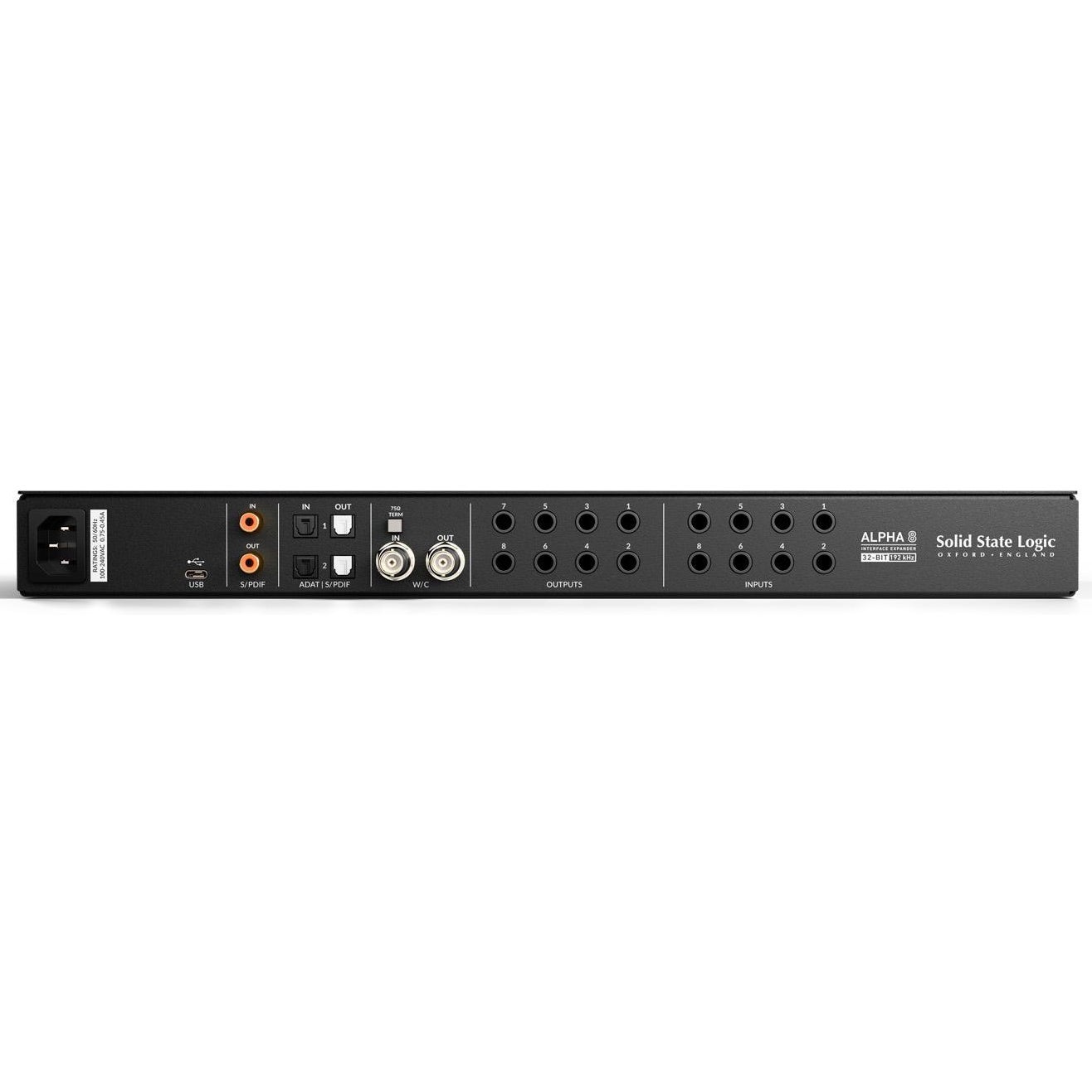 Solid State Logic Alpha 8 8-in/8-out audio converter / audio interface expander