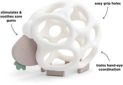 Done By Deer Grip & Teether Biteleke, Sheepy Sand