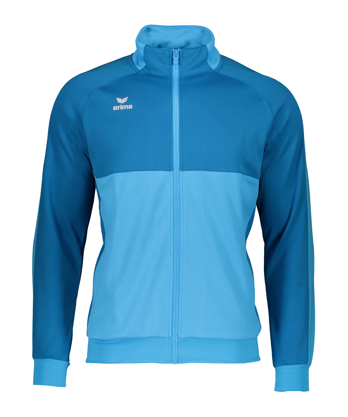 Erima Six Wings Trainingsjacke Kids Hellblau Türkis