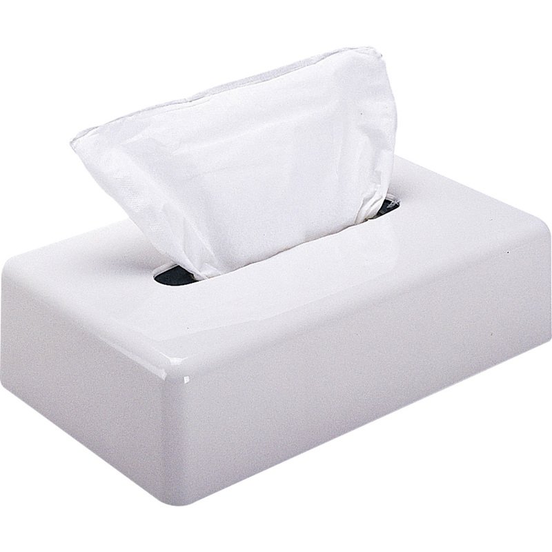 Distributeur mouchoirs mural Tork plastique blanc