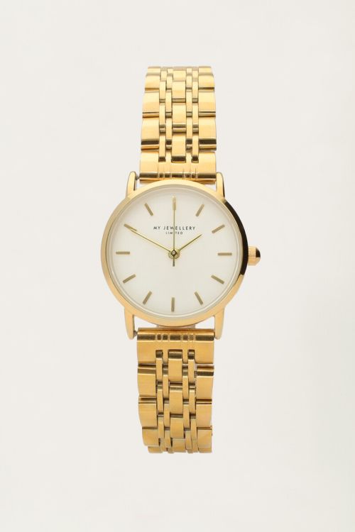 Rond horloge met kleine witte wijzerplaat