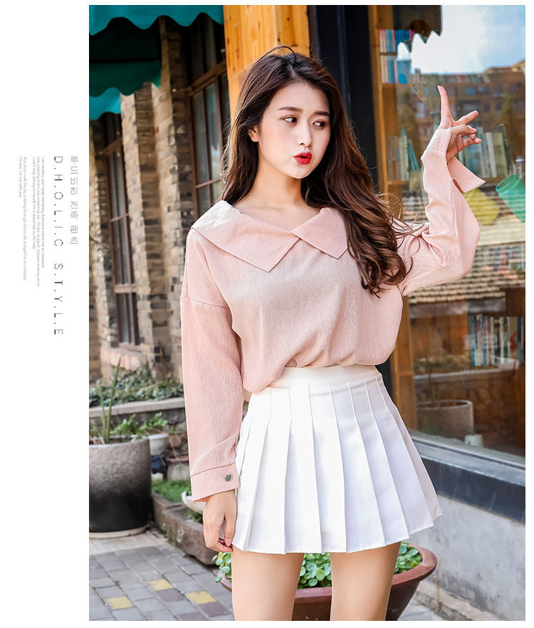 Niji Smile - Mini geplooide rok