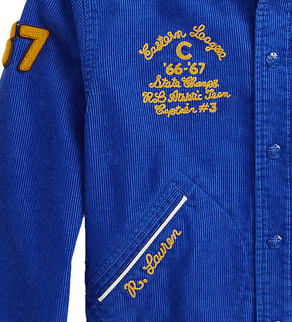 Polo Ralph Lauren Jacke - Cord - Blau m. L Übung